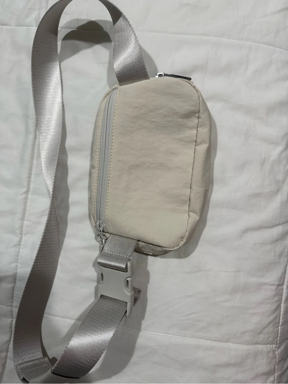 Lululemon Cream Crossbody Bag